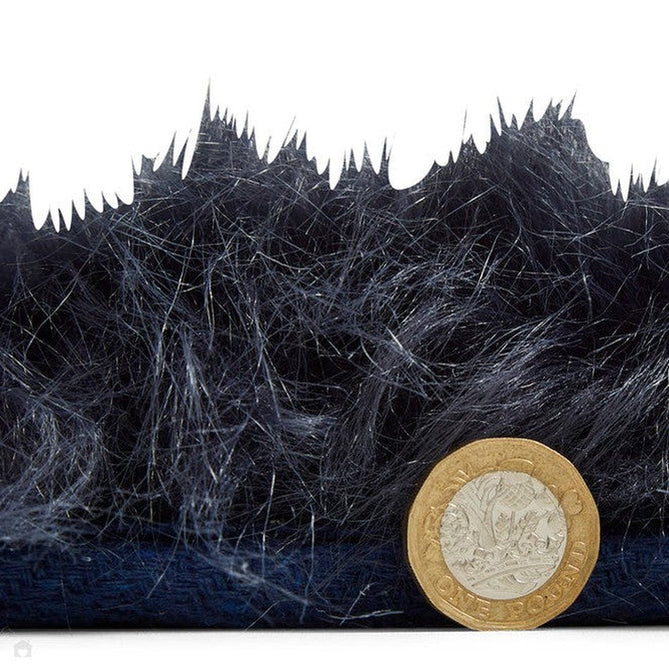 Polar Plush Super Soft Faux Feel Textured Fine Yarn Acrylic Hand-Tufted Long Pile Plain Shaggy Navy Rug-Think Rugs-Rug Love - The Most Loved Rug Store