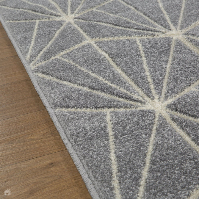 Portland 750 N Modern Geometric Carved Durable Short Pile Grey/Cream Rug-Melrose-Rug Love - The Most Loved Rug Store