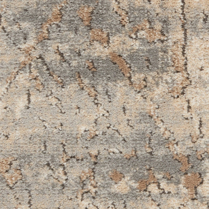 Quarry QUA03 Modern Abstract Distressed Soft Textured Durable Low Profile Short Pile Beige/Grey Rug-Nourison-Rug Love - The Most Loved Rug Store