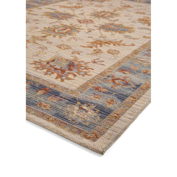Quartz J050 Ivory/Blue Rug
