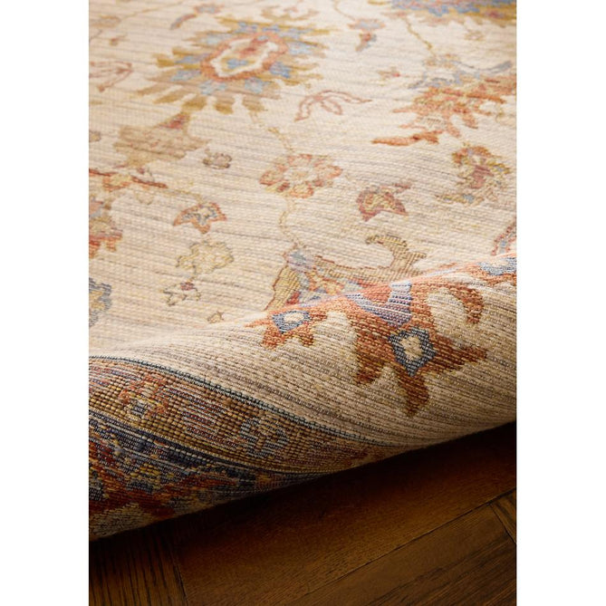 Quartz J050 Ivory/Blue Rug