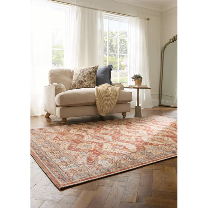 Quartz S090 Red/Cream Rug