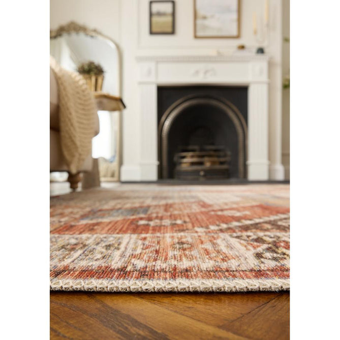 Quartz X054 Rust/Blue Rug
