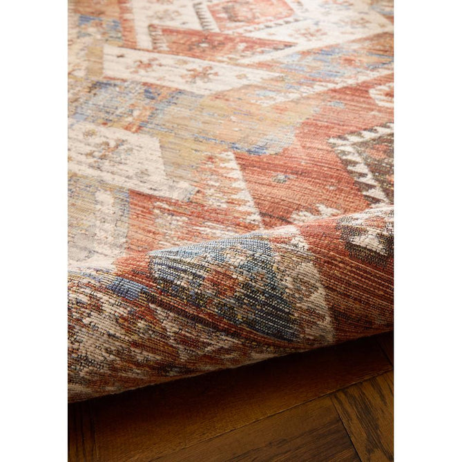 Quartz X054 Rust/Blue Rug