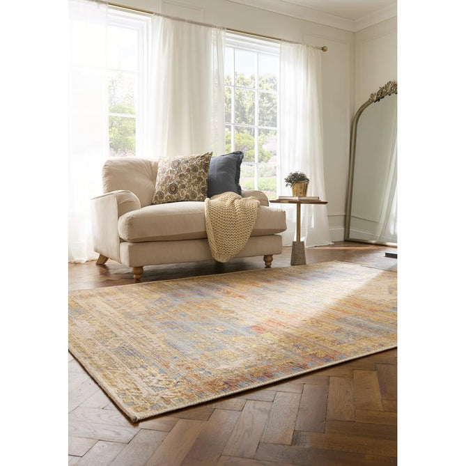 Quartz X093 Blue/Multi Rug
