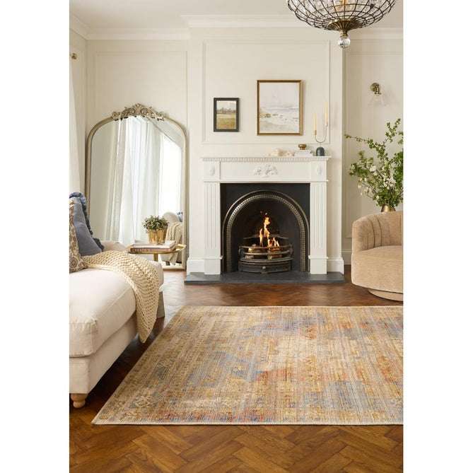 Quartz X093 Blue/Multi Rug