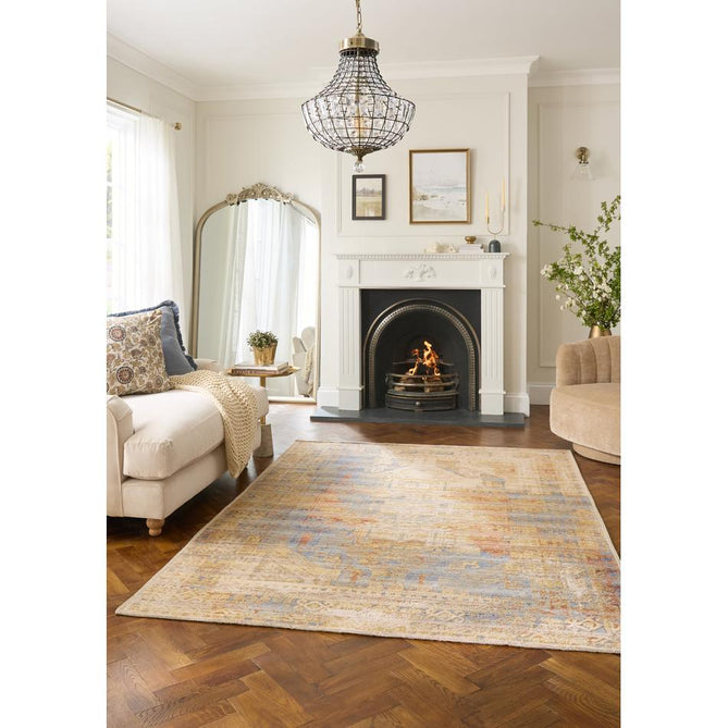 Quartz X093 Blue/Multi Rug
