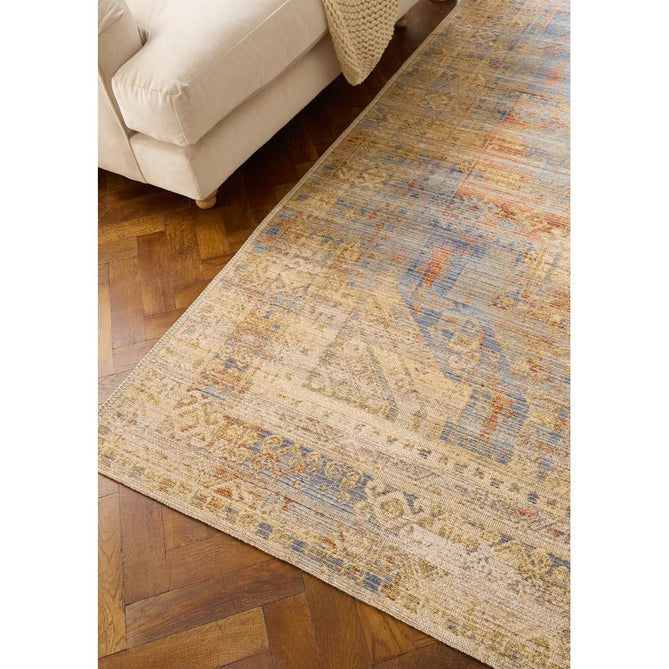 Quartz X093 Blue/Multi Rug