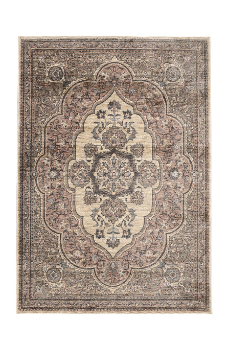 Raja Medallion Terracotta Rug-Melrose-Rug Love - The Most Loved Rug Store