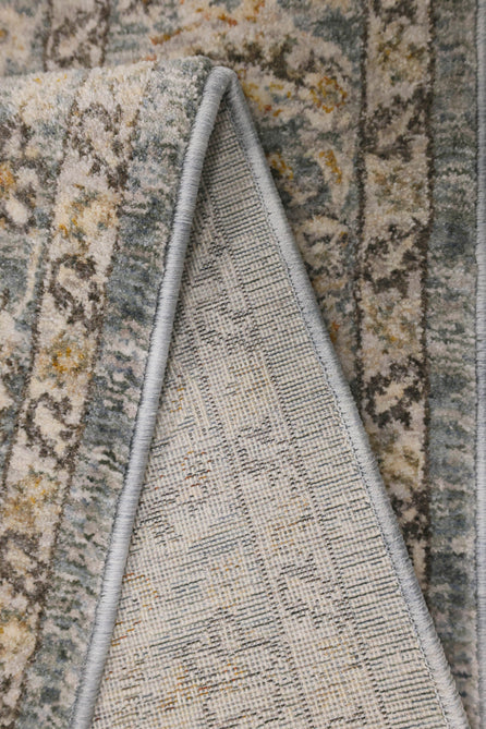 Raja Traditional Grey Rug-Melrose-Rug Love - The Most Loved Rug Store