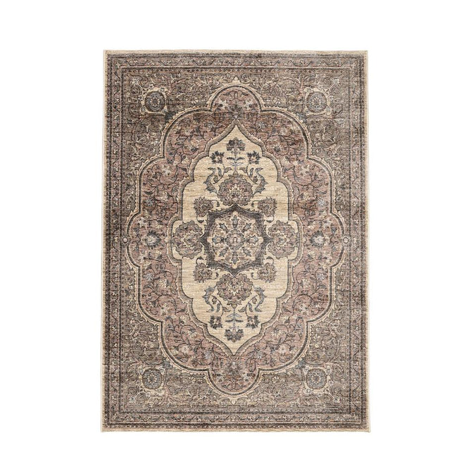 Raja Medallion Terracotta Runner-Melrose-Rug Love - The Most Loved Rug Store