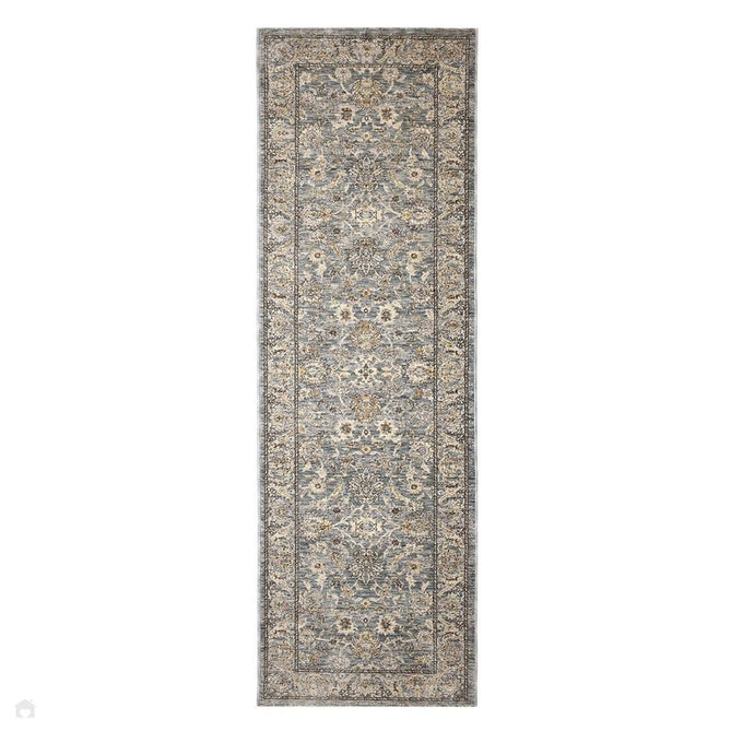 Raja Traditional Grey Rug-Melrose-Rug Love - The Most Loved Rug Store