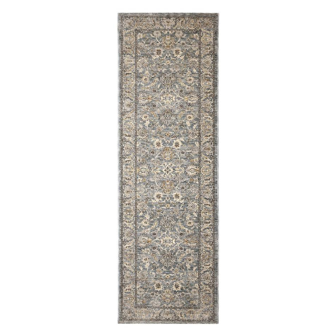 Raja Traditional Grey Runner-Melrose-Rug Love - The Most Loved Rug Store