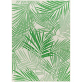Ravello RVL2359 In-Outdoor Abstract Green/Green/Ivory Flatweave Rug