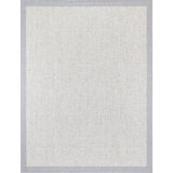 Ravello RVL2380 In-Outdoor Abstract Grey/Ivory/Grey Flatweave Rug