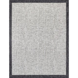 Ravello RVL2381 In-Outdoor Abstract Grey/Ivory/Charcoal Flatweave Rug