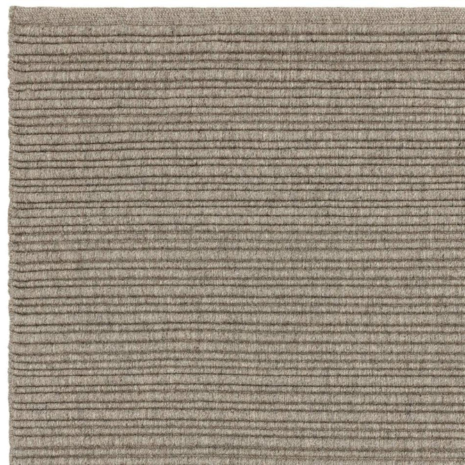 Ravine Modern Plain Linear Hand-Woven Textured Irregular Ridges Looped Ribbed Pile Low Profile Wool Griege Rug-Asiatic Carpets-Rug Love - The Most Loved Rug Store