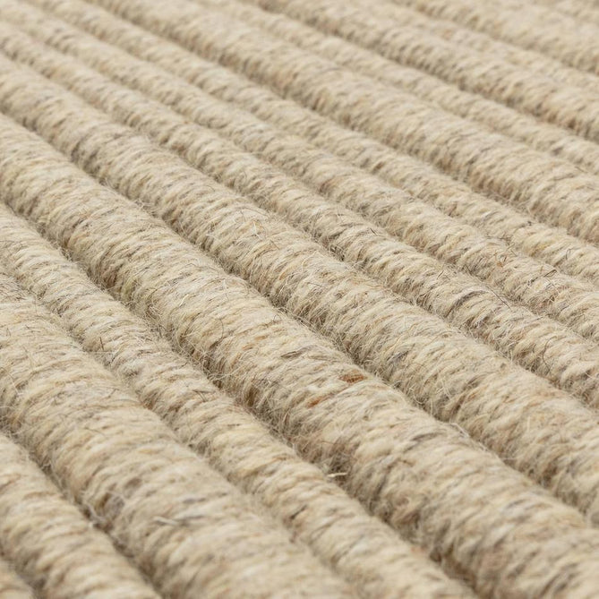 Ravine Modern Plain Linear Hand-Woven Textured Irregular Ridges Looped Ribbed Pile Low Profile Wool Sand Rug-Asiatic Carpets-Rug Love - The Most Loved Rug Store