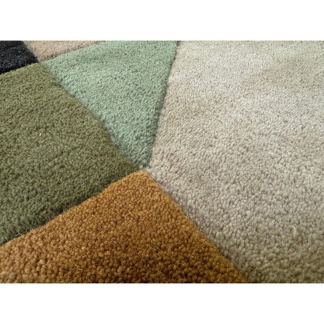 Reef RF15 Modern Geometric Hand-Woven Wool Beige/Muted Multicolour Rug-Asiatic Carpets-Rug Love - The Most Loved Rug Store