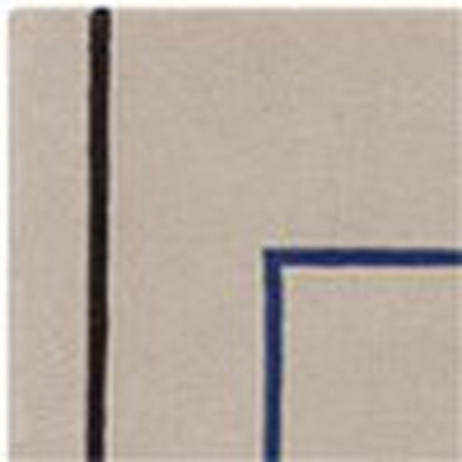 Reef RF19 Outline Modern Geometric Hand-Woven Wool Beige/Navy Blue/Charcoal Rug-Asiatic Carpets-Rug Love - The Most Loved Rug Store