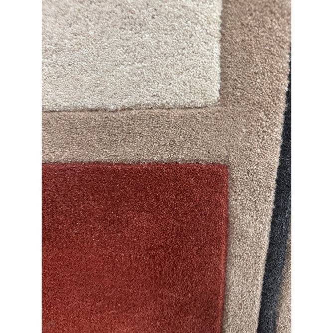 Reef RF20 Outline Modern Geometric Hand-Woven Wool Beige/Terracotta/Brown/Ivory/Charcoal Rug-Asiatic Carpets-Rug Love - The Most Loved Rug Store