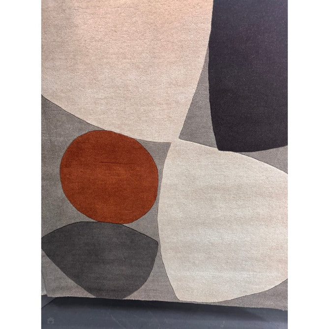 Reef RF24 Mid Century Modern Geometric Hand-Woven Wool Grey/Multi Rug-Asiatic Carpets-Rug Love - The Most Loved Rug Store