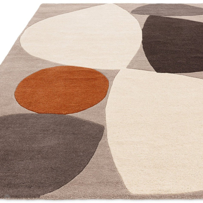 Reef RF24 Mid Century Modern Geometric Hand-Woven Wool Grey/Multi Rug-Asiatic Carpets-Rug Love - The Most Loved Rug Store