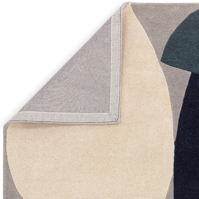 Reef RF25 Mid Century Modern Geometric Hand-Woven Wool Teal/Multi Rug-Asiatic Carpets-Rug Love - The Most Loved Rug Store