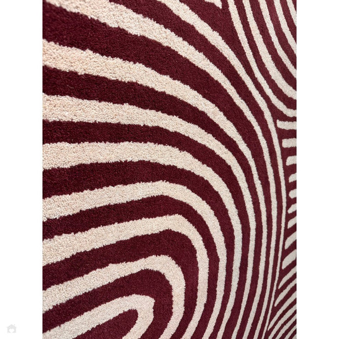 Reef RF29 Curve Modern Geometric Hand-Woven Wool Plum/Cream Rug-Asiatic Carpets-Rug Love - The Most Loved Rug Store