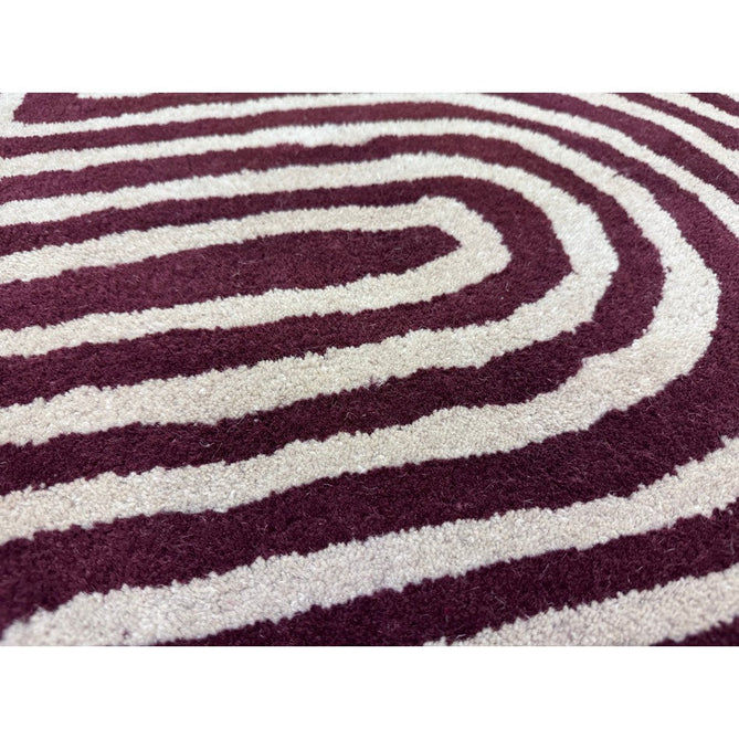 Reef RF29 Curve Modern Geometric Hand-Woven Wool Plum/Cream Rug-Asiatic Carpets-Rug Love - The Most Loved Rug Store