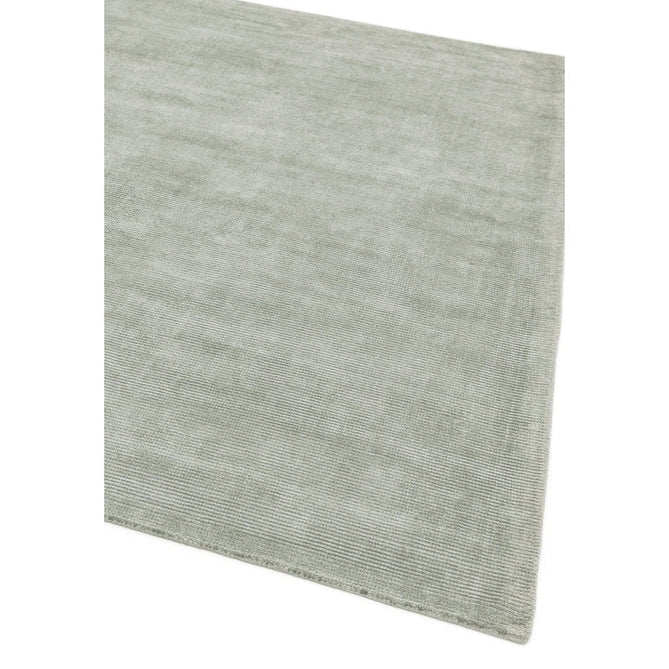 Reko Modern Plain Textured Ribbed Lines Viscose/Cotton Shimmer Flatweave French Grey Rug-Asiatic Carpets-Rug Love - The Most Loved Rug Store