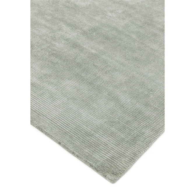 Reko Modern Plain Textured Ribbed Lines Viscose/Cotton Shimmer Flatweave French Grey Rug-Asiatic Carpets-Rug Love - The Most Loved Rug Store