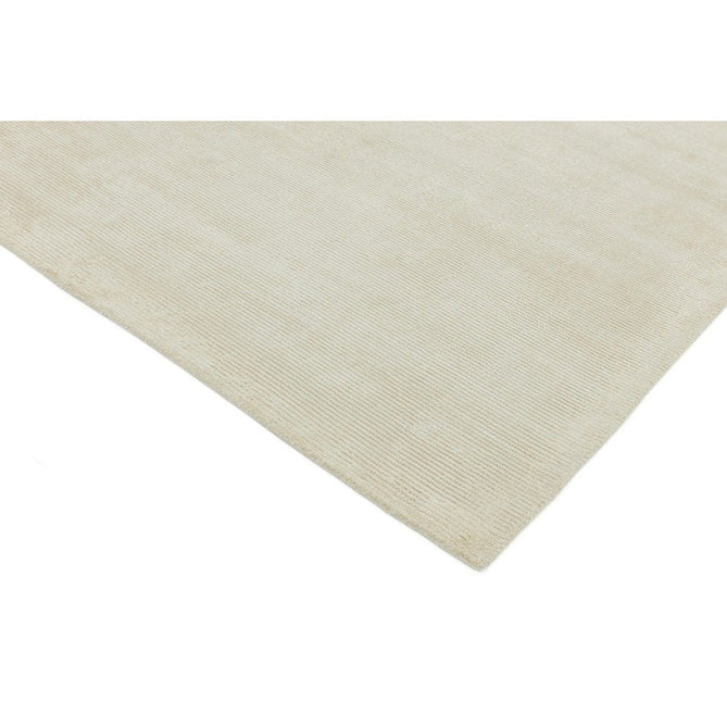 Reko Modern Plain Textured Ribbed Lines Viscose/Cotton Shimmer Flatweave Putty Rug-Asiatic Carpets-Rug Love - The Most Loved Rug Store