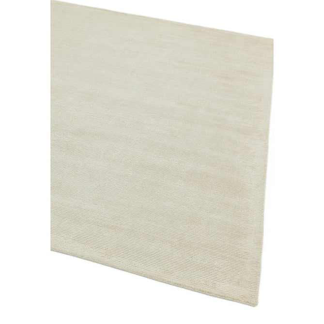 Reko Modern Plain Textured Ribbed Lines Viscose/Cotton Shimmer Flatweave Putty Rug-Asiatic Carpets-Rug Love - The Most Loved Rug Store