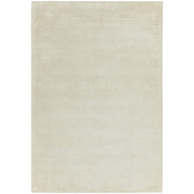 Reko Modern Plain Textured Ribbed Lines Viscose/Cotton Shimmer Flatweave Putty Rug-Asiatic Carpets-Rug Love - The Most Loved Rug Store