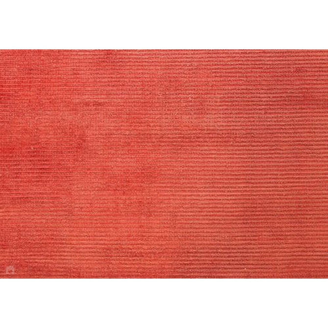 Reko Modern Plain Textured Ribbed Lines Viscose/Cotton Shimmer Flatweave Red Rug-Asiatic Carpets-Rug Love - The Most Loved Rug Store