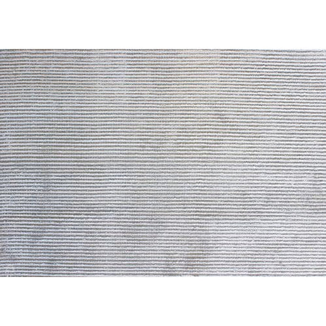 Reko Modern Plain Textured Ribbed Lines Viscose/Cotton Shimmer Flatweave Silver Rug-Asiatic Carpets-Rug Love - The Most Loved Rug Store