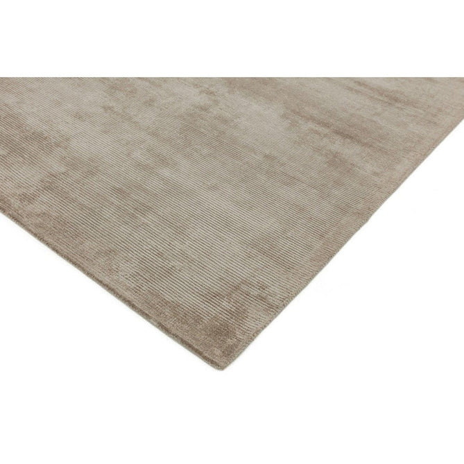 Reko Modern Plain Textured Ribbed Lines Viscose/Cotton Shimmer Flatweave Smoke Rug-Asiatic Carpets-Rug Love - The Most Loved Rug Store