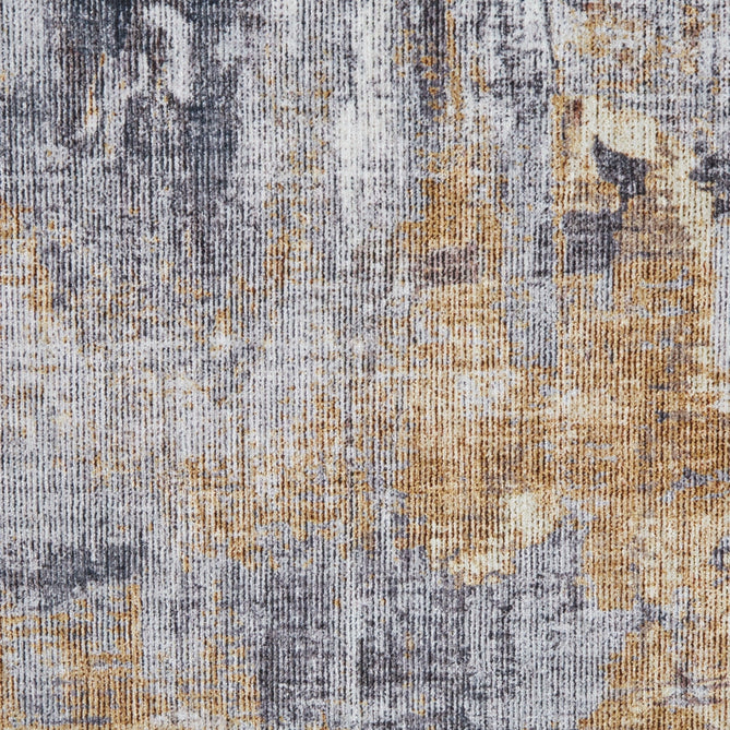 Rio G4719 Modern Abstract Distressed Lightweight Printed Polyester Flatweave Grey/Yellow Rug-Think Rugs-Rug Love - The Most Loved Rug Store
