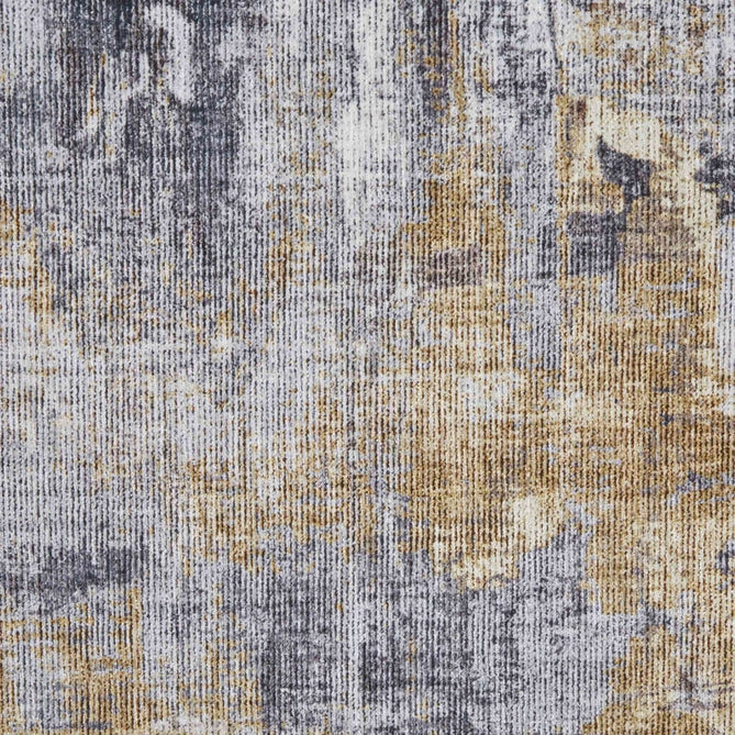 Rio G4719 Modern Abstract Distressed Lightweight Printed Polyester Flatweave Grey/Yellow Rug-Think Rugs-Rug Love - The Most Loved Rug Store