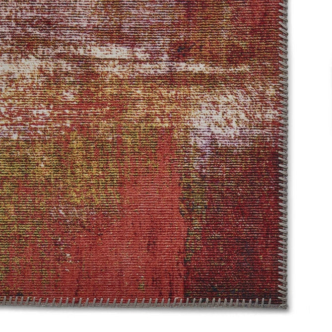 Rio G4721 Modern Abstract Distressed Lightweight Printed Polyester Flatweave Multicolour Rug-Think Rugs-Rug Love - The Most Loved Rug Store