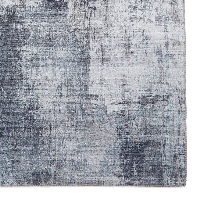 Rio G5536 Modern Abstract Distressed Lightweight Printed Polyester Flatweave Grey Rug-Think Rugs-Rug Love - The Most Loved Rug Store