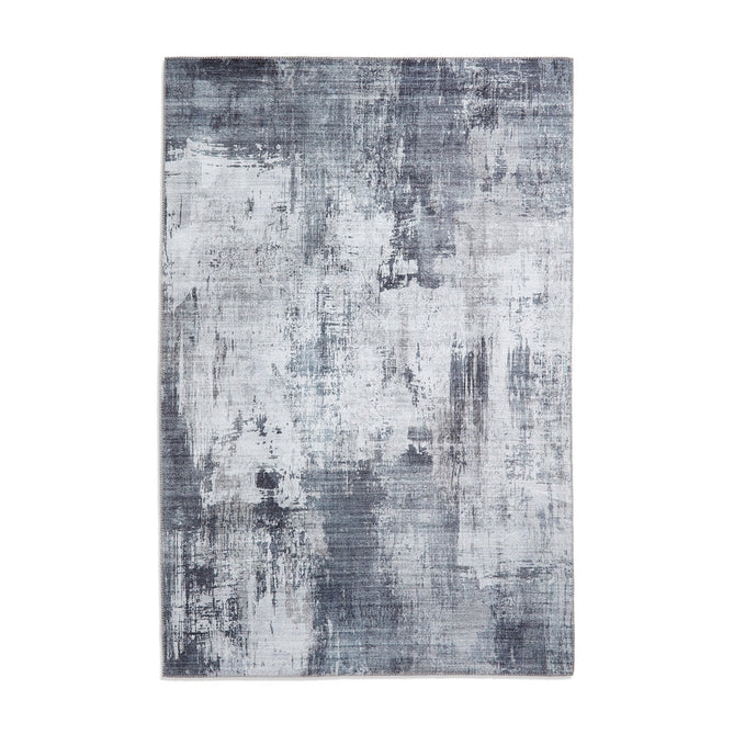 Rio G5536 Modern Abstract Distressed Lightweight Printed Polyester Flatweave Grey Rug-Think Rugs-Rug Love - The Most Loved Rug Store
