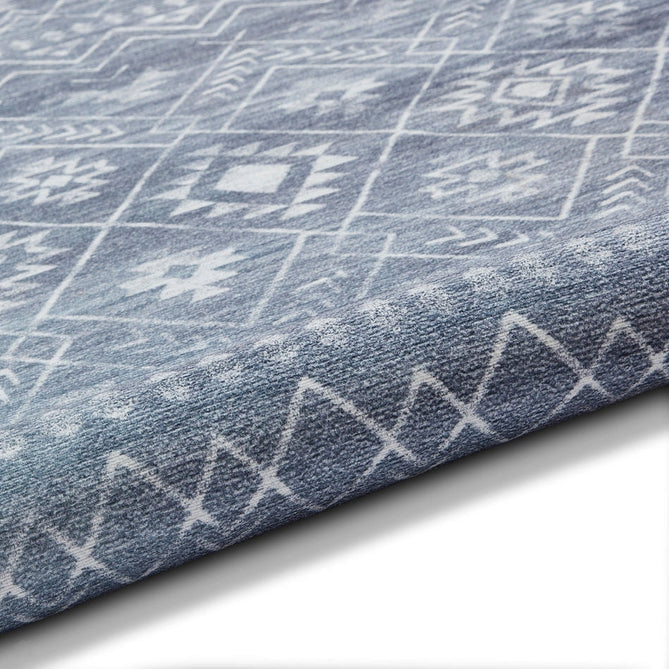 Rio K5308 Modern Abstract Distressed Lightweight Printed Polyester Flatweave Grey Rug-Think Rugs-Rug Love - The Most Loved Rug Store