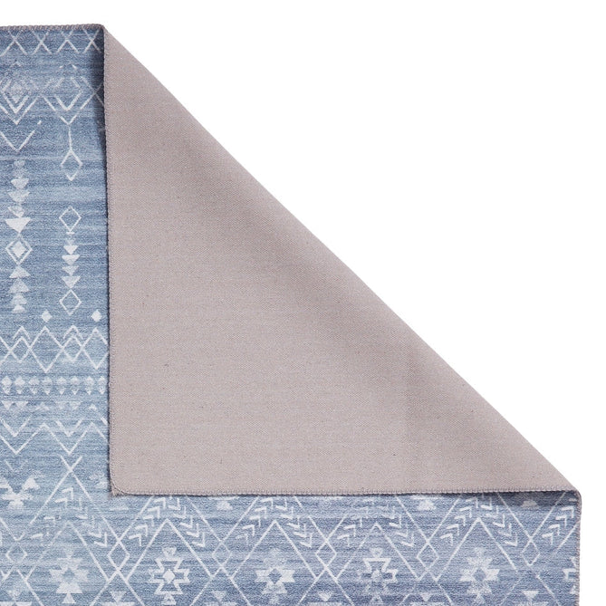 Rio K5308 Modern Abstract Distressed Lightweight Printed Polyester Flatweave Grey Rug-Think Rugs-Rug Love - The Most Loved Rug Store