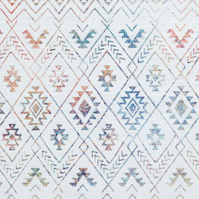 Rio K5308 Modern Abstract Distressed Lightweight Printed Polyester Flatweave Multicolour Rug-Think Rugs-Rug Love - The Most Loved Rug Store