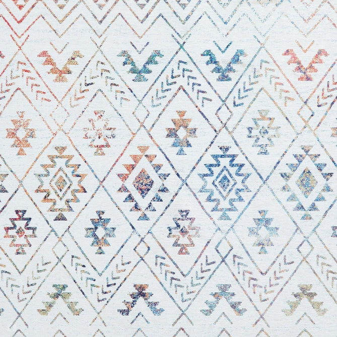 Rio K5308 Modern Abstract Distressed Lightweight Printed Polyester Flatweave Multicolour Rug-Think Rugs-Rug Love - The Most Loved Rug Store