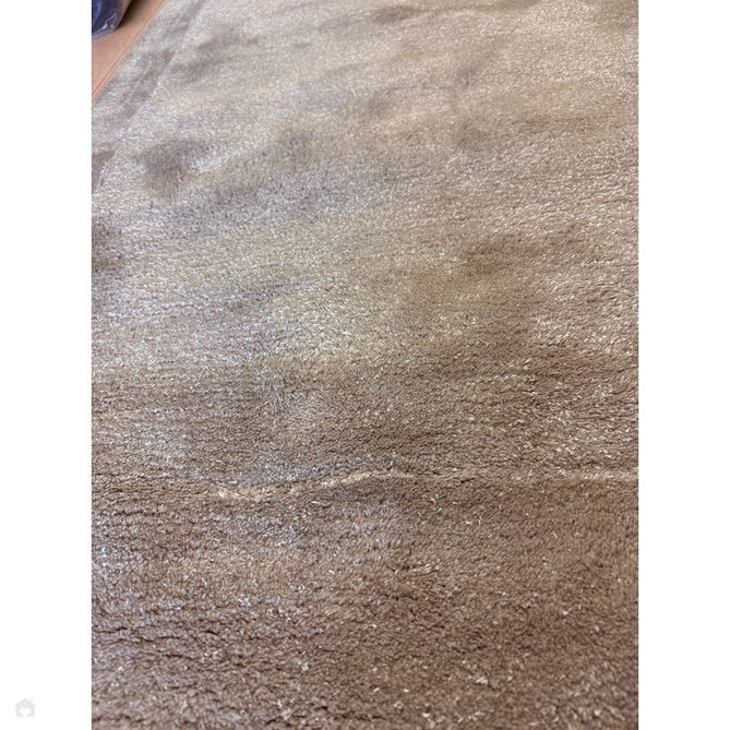 Rise Modern Plain Hi-Low Border Tonal Shimmer Hand-Carved High-Density Heavyweight Wool & Viscose Blend Sand Rug-Asiatic Carpets-Rug Love - The Most Loved Rug Store