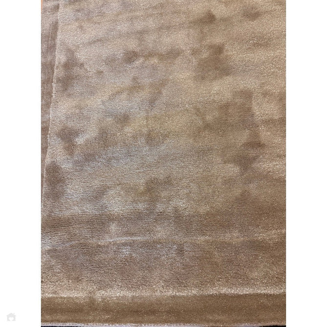 Rise Modern Plain Hi-Low Border Tonal Shimmer Hand-Carved High-Density Heavyweight Wool & Viscose Blend Sand Rug-Asiatic Carpets-Rug Love - The Most Loved Rug Store