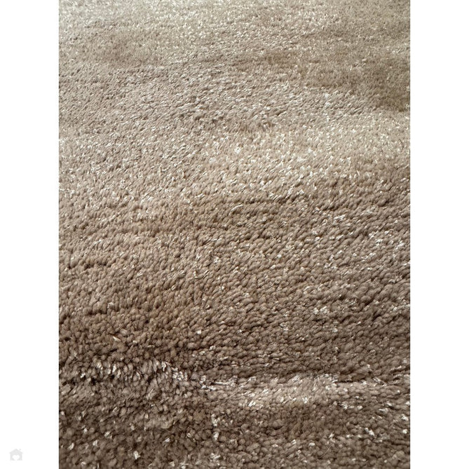 Rise Modern Plain Hi-Low Border Tonal Shimmer Hand-Carved High-Density Heavyweight Wool & Viscose Blend Sand Rug-Asiatic Carpets-Rug Love - The Most Loved Rug Store